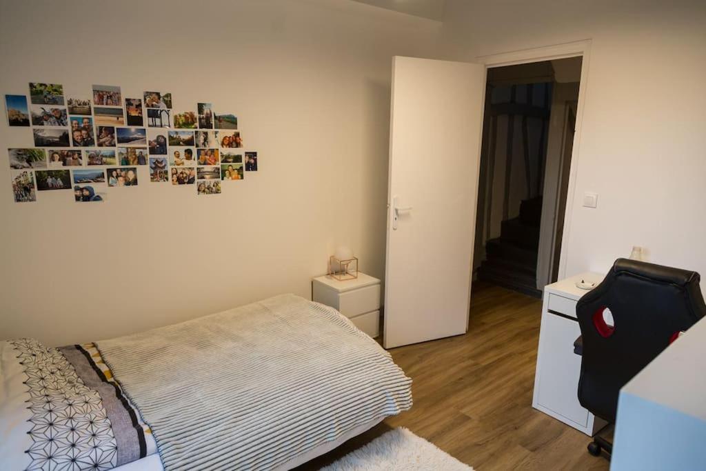 Maison De Ville Calme Rouen St.Paul 2Ch Proche Chu מראה חיצוני תמונה